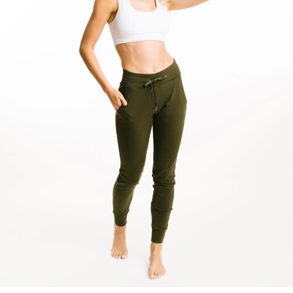 Olive Ascend Joggers
